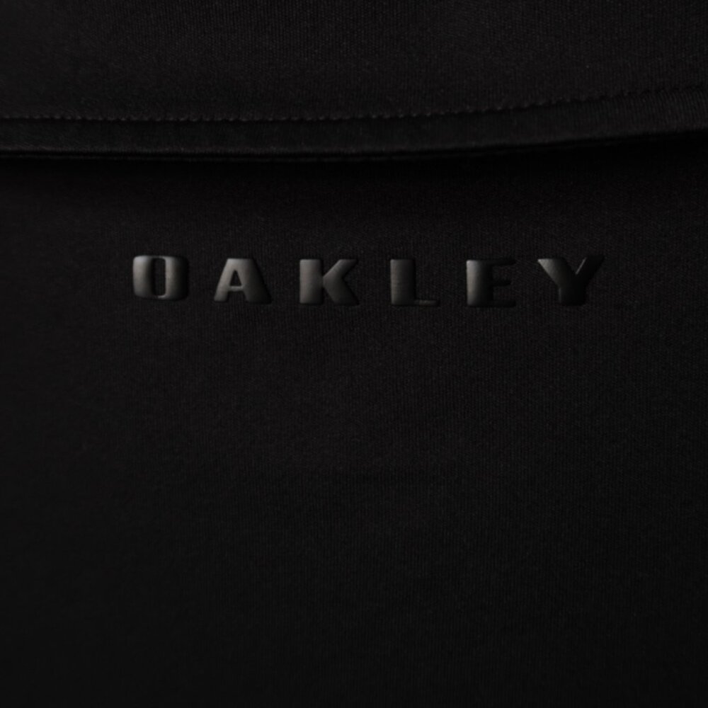 Oakley HydroLix Black Orange Striped Polo (L) ⛳️ - Picture 6 of 14